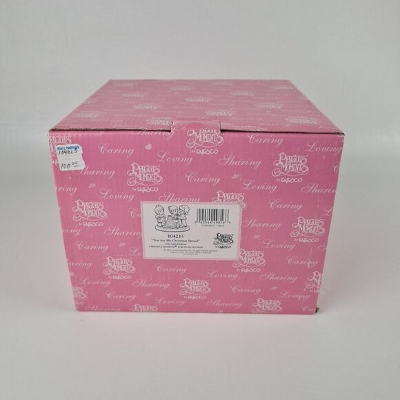 Precious Moments You Are My Christmas Special Limited Edition Figure 104215 - Picture 8 of 8